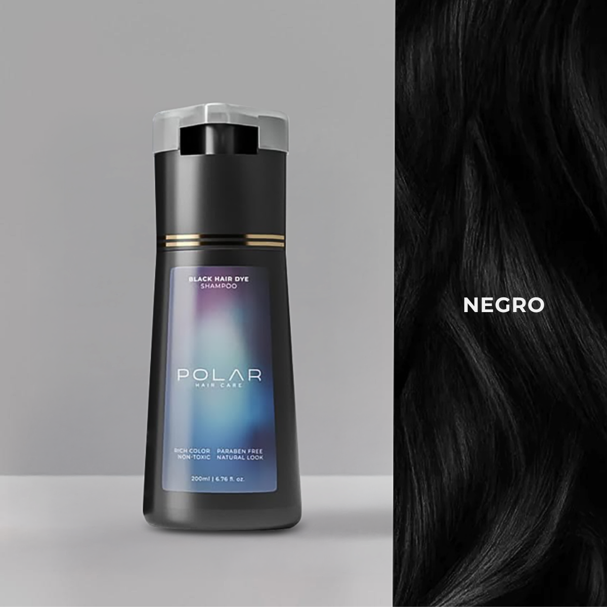 Shampoo tinte instantáneo