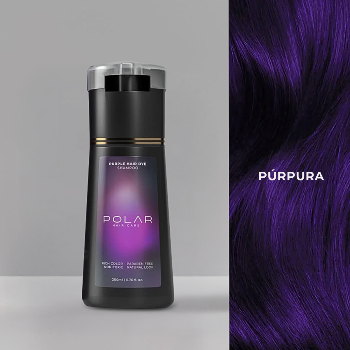 Shampoo tinte instantáneo